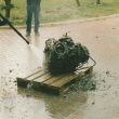 Motor po prvn� o�ist�.