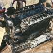 Motor vystaven na Aviatické pouti v Pardubicích v roce 1998.