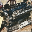 Motor vystaven na Aviatick� pouti v Pardubic�ch v roce 1998.